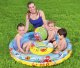 Bestway 51124 Inflatable Kids Pool 3-in-1 with Ball and Ring, 122cm