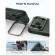 ESR Cyber Tough Kickstand MagSafe vāciņš ar statīvu iPhone 18 Pro Max / 17 Pro Max, zaļš