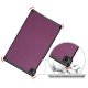 Samsung Galaxy Tab A7 Lite (SM-T220/T225) Tri-fold Stand PU Leather Case Cover, Purple | Planšetdatora Apvalks Vāks...