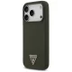 Силиконовый MagSafe чехол Guess с треугольным логотипом для iPhone 17 Pro –...