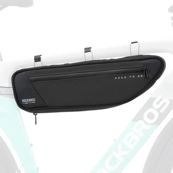 Velosipēda rāmja soma Rockbros TL003 ROAD TO SKY 2L, melna