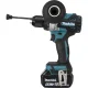 Makita DHP492RTJ akumulatora triecienurbjmašīna-skrūvgriezis 18V (2x 5.0 Ah, Makpac)