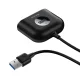 USB концентратор Baseus Square USB-A на 1x USB-A 3.2 Gen 1 / 3x USB 2.0 с кабелем 1 м –...