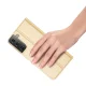 Samsung Galaxy S21+ Plus (SM-G996B) DUX DUCIS Magnetic Book Case Cover, Gold | Чехол для Телефона...
