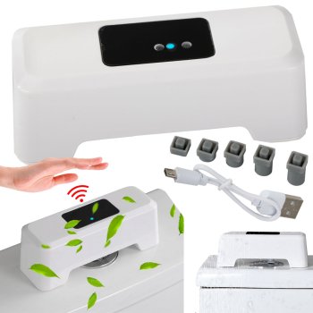 Automatic Touchless Toilet Flush with Motion Sensor, 5x15 cm, Different Colors