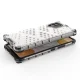 Vāciņš Samsung Galaxy A42 5G Honeycomb Case ar TPU apmali, caurspīdīgs
