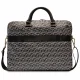 Сумка Guess для ноутбука 16\" GCube Stripes, черная