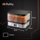 Ruhhy 25929 Food Dehydrator for Mushrooms, Fruits and Vegetables, 10L, Inox