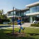 Movepro Tetherball futbola trenažieris ar bumbu un pumpi