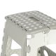 Folding Non-Slip Stool 39.5 cm, Light Grey