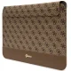 Guess 4G Stripe Metal Logo klēpjdatora maciņš līdz 14\", brūns