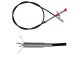 Flexible spring claw pick-up tool for screws, long reach 56 cm