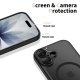 Tech-Protect Magpeak MagSafe CC vāciņš iPhone 17 — Matēts melns | Phone Case Cover