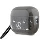Mercedes MEAP28DPMGS Large Star Pattern maciņš AirPods Pro 2 melns