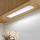 Zem skapīša stiprināma LED lampa ZD163 30.5cm Balta