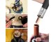 Electric Automatic Corkscrew with Foil Cutter / Wine Opener Accessory Set, Black
