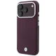 Чехол BMW Sign Inclined Deboss Letters MagSafe для iPhone 17 / 18 Pro Max, бордовый