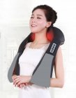 Malatec Šiacu kakla muguras plecu 3D ķermeņa sildošs masažieris ar sildīšanu, rotējošs | Shiatsu Shoulder Back Neck Massager