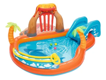 Надувной игровой центр Bestway 53069 Lava Lagoon 265x265x104 см
