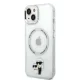 Karl Lagerfeld caurspīdīgs vāciņš iPhone 14 Plus ar MagSafe