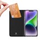 Dux Ducis iPhone 15 Plus Wallet Case Skin Pro, Black