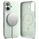 Ringke Silikona Magnētiskais MagSafe Maciņš iPhone 17 Pro - Piparmētru krāsā | Silicone Magnetic Phone Case Cover...