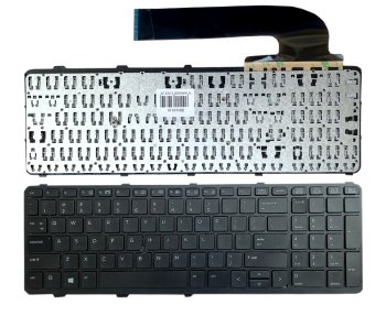 HP ProBook 450, 455, 470, 650 Keyboard, Black