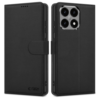 Tech-Protect Xiaomi 15 atverams vāciņš maciņš grāmatiņa Wallet Case, melns