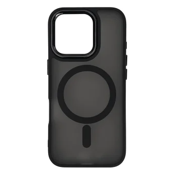Fashion Case iPhone 17 vāciņš ar MagSafe, melns