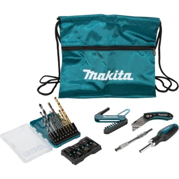 Makita E-30053 rokas instrumentu un piederumu komplekts, 29 gab.