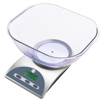 ELDOM WK340 Digital Kitchen Scale with Bowl 5kg