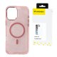 Wozinsky Samsung Galaxy S24 FE vāciņš Glitter Case MagSafe, rozā