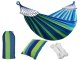 Divvietīgs brazīliešu XXL šūpuļtīkls ar spilvenu, 260x150 cm, 200 kg, pārvalks