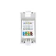LAN ligzdas modulis Maclean MCE725W Cat 6, balts