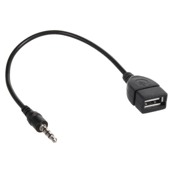 Maclean MCTV-693 USB ligzda uz 3.5mm Jack spraudni adapteris OTG