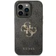 Чехол Guess для iPhone 15 Pro 4G Big Metal Logo, серый