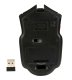 Bezvadu spēļu pele ar 1600 DPI un 2,4 GHz savienojumu, melni-sudraba