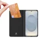 Dux Ducis Skin Pro maciņš ar vāciņu un kartes nodalījumu Samsung Galaxy S25 Edge, melns | Phone Case Cover Edge...