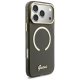 Guess IML Glitters Script Strap MagSafe Phone Case Cover iPhone 17 Pro Max - black