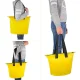 Ūdensnecaurlaidīga Soma Maiss Pārgājieniem Atpūtai Ceļojumiem 11L, Dzeltens | Dry Sack Bag Waterproof Backpack