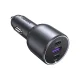 Автомобильное зарядное устройство Ugreen EC705 130 Вт 2x USB-C 1x USB-A - серый