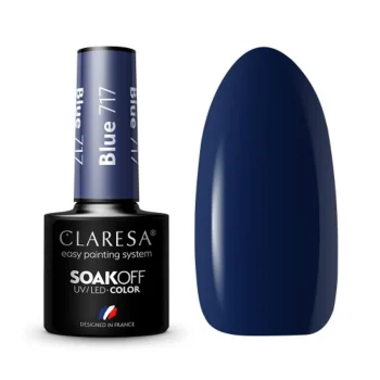 Claresa Blue 717 hibrīda nagu laka, 5 g
