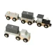 Деревянная игрушка Морской порт с краном и кораблем KX3774