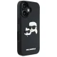 Чехол Karl Lagerfeld 3D Rubber Double Heads для Apple iPhone 16, Черный