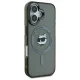 Karl Lagerfeld iPhone 16 vāciņš IML Metal Choupette Head MagSafe, melns