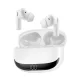 Беспроводные наушники BWOO BW40 Bluetooth TWS ANC с LED дисплеем, белые