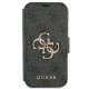 Apple iPhone 13 Pro 6.1\" Guess 4G Big Metal Logo Book Case Cover (GUBKP13L4GMGGR), Grey | Чехол Кейс...
