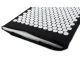 Akupresūras paklājiņš akupunktūras masāžas paklājs - Shanti Acupressure mat (65 x 40 cm, Black)