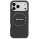 Mercedes AMG Double Layer Transparent Smoked MagSafe vāciņš iPhone 17 Pro Max - Melns
