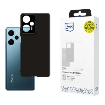 Чехол 3Mk Protection Matt Case для Poco F5, черный